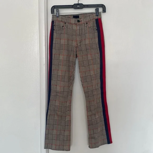 MOTHER Plaid Pants, size 24